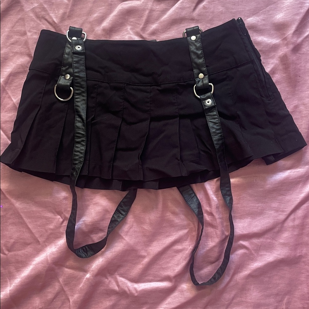 Lip Service Black Mini Skirt 🖤